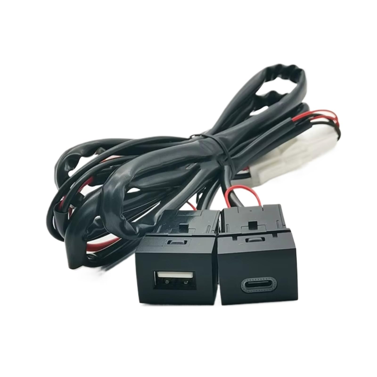 Porta USB Centrale Compatibile Con Mitsubishi Per Outlander 2023 Auto Caricabatterie Doppio QC3.0 Presa Ricarica Rapida Tipo C PD Ricarica Telefono Ricambi Auto