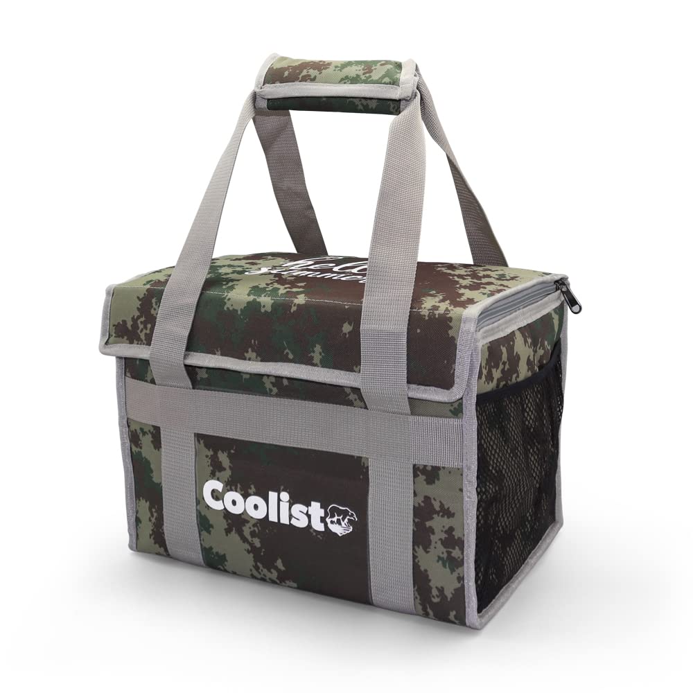 Coolist CL26C 26 Litre Katlanabilir Termos Bez Çanta / Buzluk, Kamuflaj