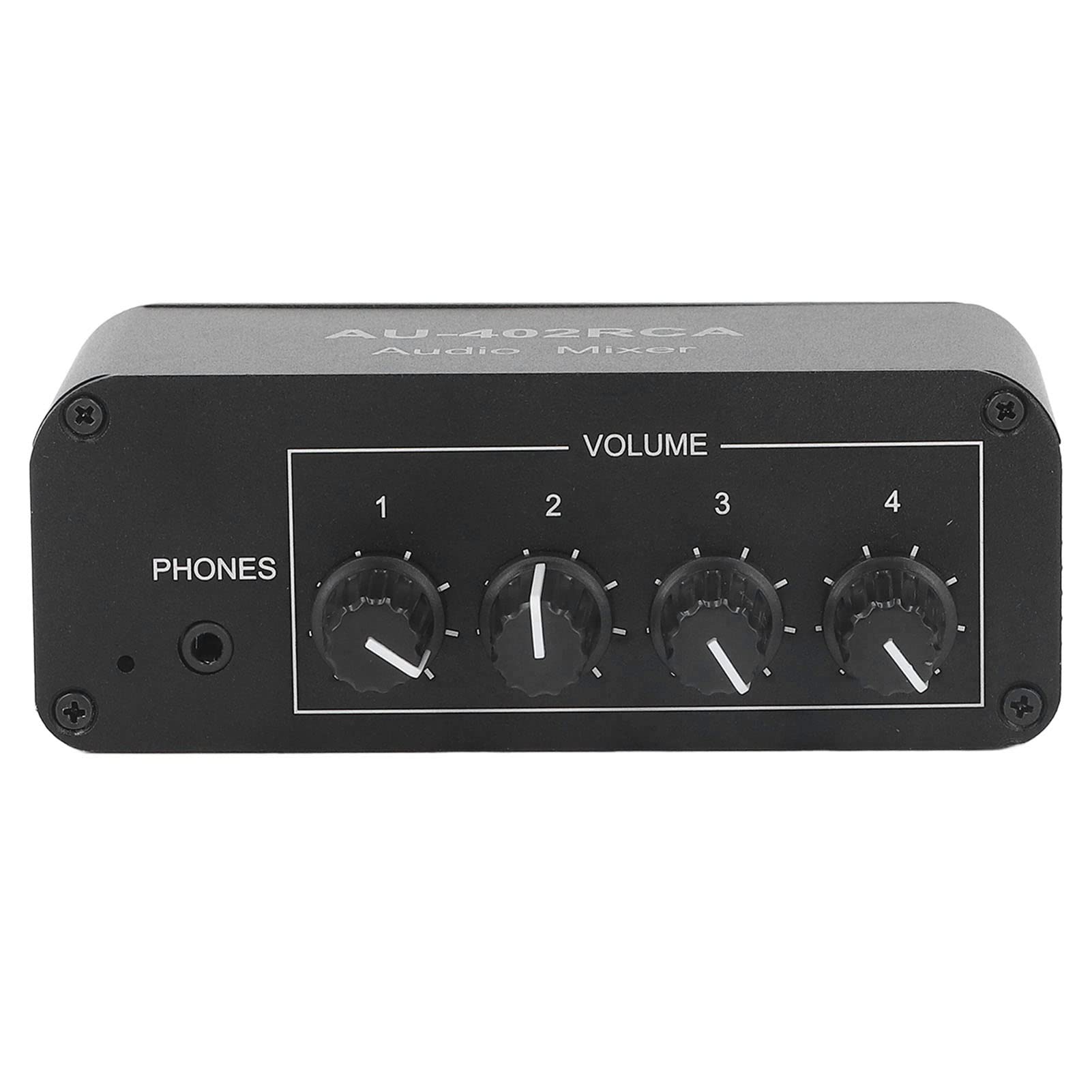 Conmutador de Control de Rango cuádruple, conmutador de Audio bidireccional, Estereo de 4 vías L R Sound Channel 4 en 2 out Splitter Selector