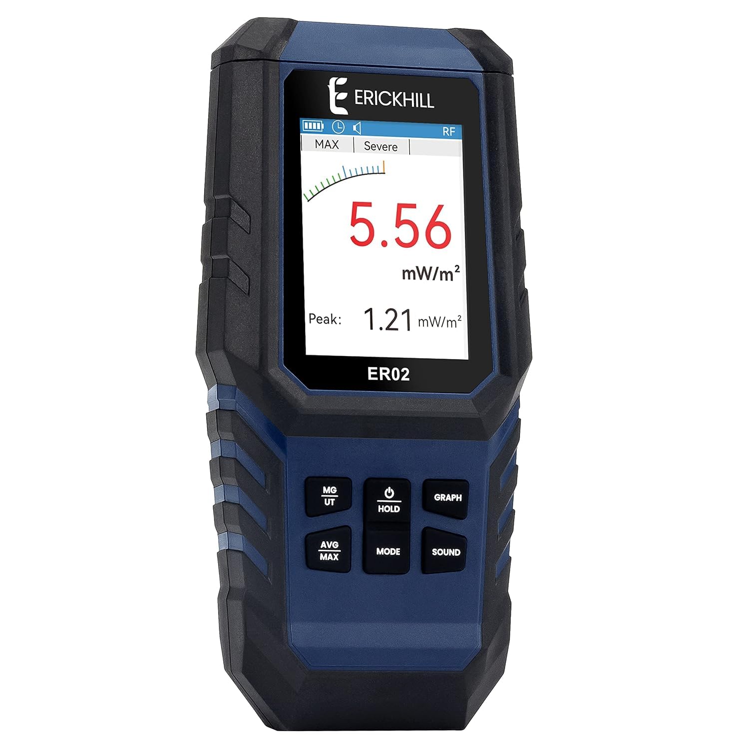 Real Instruments Emf Meter, Electromagnetic Radiation Tester,hand-held Mini Digital Backlight Lcd Emf Detector Sound And Light Alarm Great Tester For Home Emf Inspections, Office, Outdoor (ER02) (B0D6YXLD33) Amazon Price History, Amazon Price Tracker