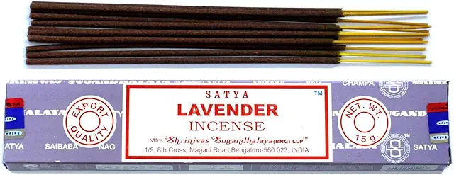 Ancient Wisdom Satya Lavender Incense Sticks - 15g Rökelse Lavendel