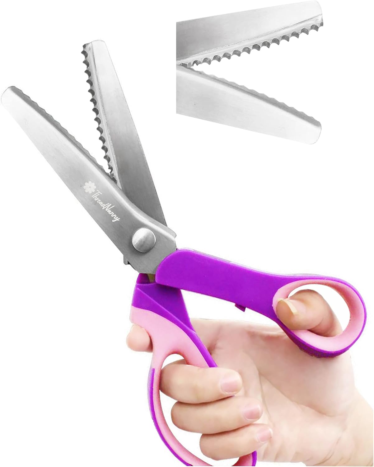 Pinking Shears for Fabric Scalloped Craft Scissors