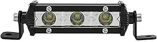 SKYWORLD Einreihige LED-Lichtleiste 4 Zoll 15 W Low Profile Ultradünner, dünner Mini-Scheinwerfer am Grill Vorne Hinten St...