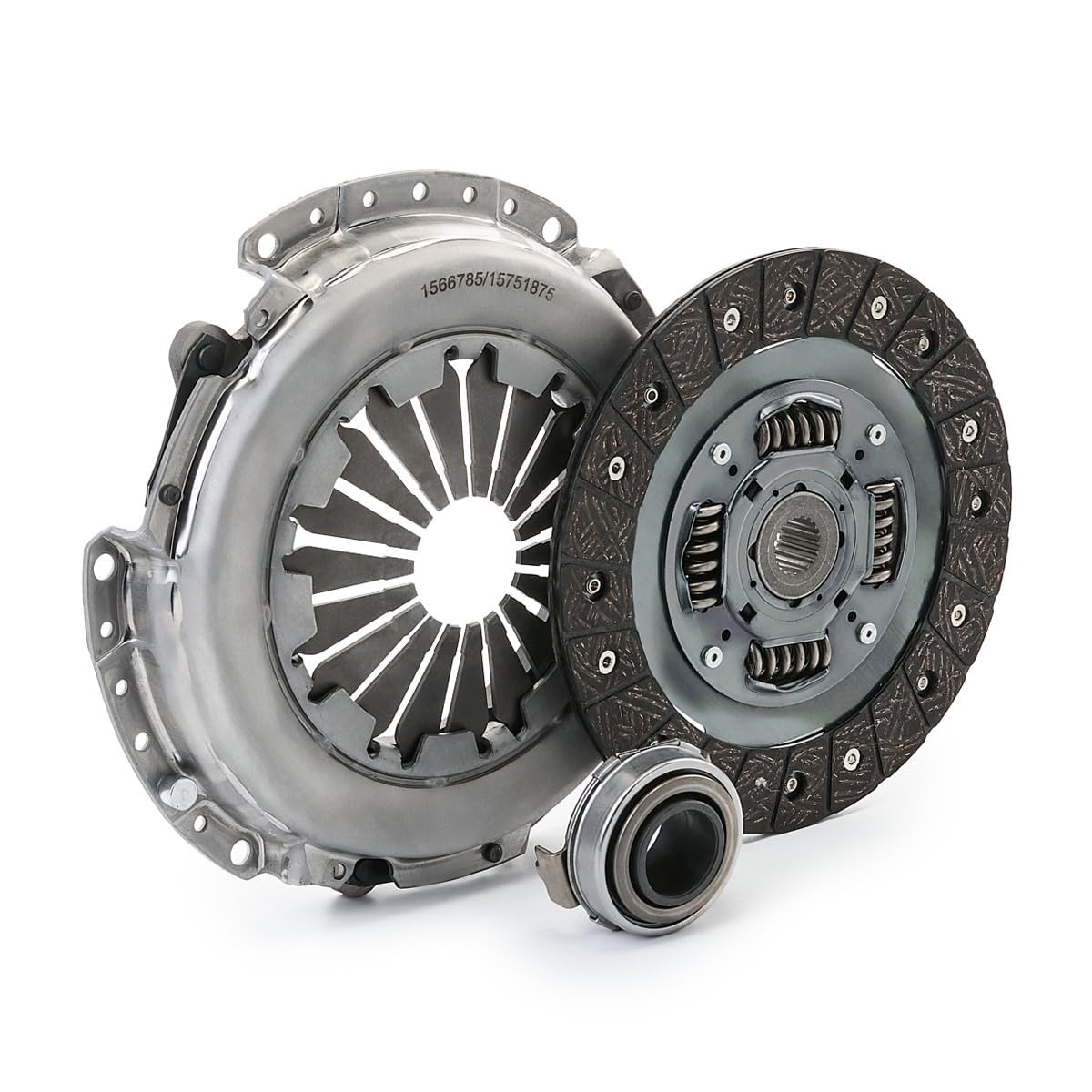 RIDEX 479C0959 Kit de embrague con cojinete de desembrague con plato de embrague Compatible con HONDA CIVIC VIII Hatchback FN, FK