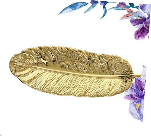 Miniatura 5 de Plato de joyería para aretes, bandejas de baño para bandejas, decorativas, placa de joyería, soporte para pulsera, bandeja de escultura, bandeja de