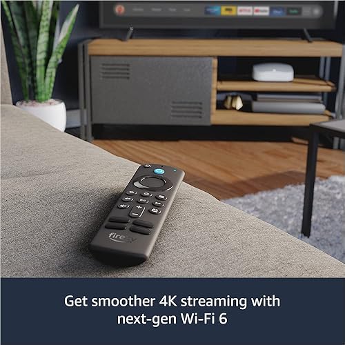 Miniatura 3 de Dispositivo de streaming Yaxa Fire TV Stick 4K Max con Wi-Fi 6 y control remoto por voz Alexa (incluye controles para la televisión)