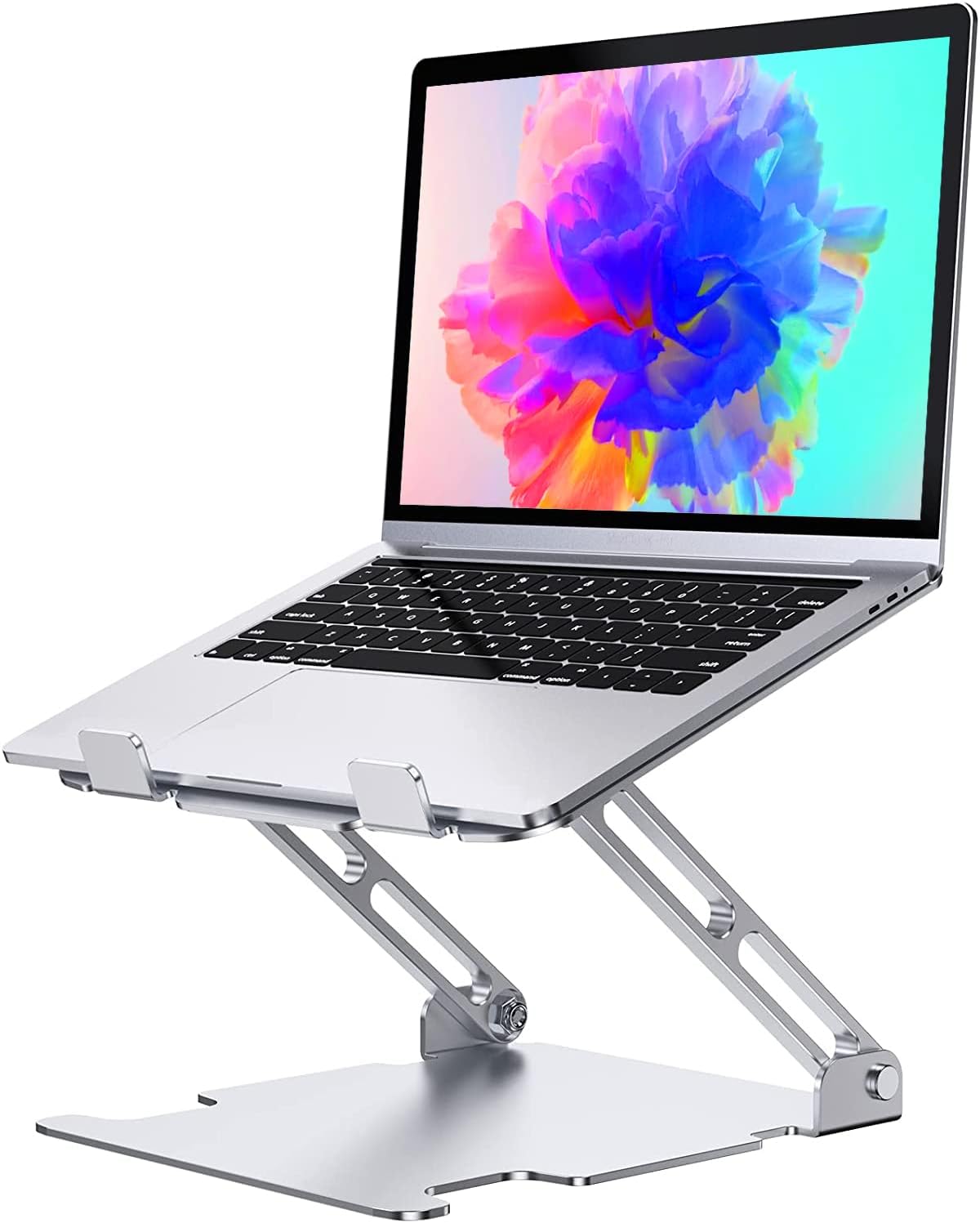 RIWUCT Adjustable Laptop Stand, Ergonomic Laptop Riser