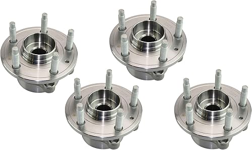 Vista 428 de TRQ Juego de 2 rodamientos y bujes de rueda trasera izquierda y derecha compatible con Ford Expedition 2007-2010 Lincoln Navigator 2007-2010