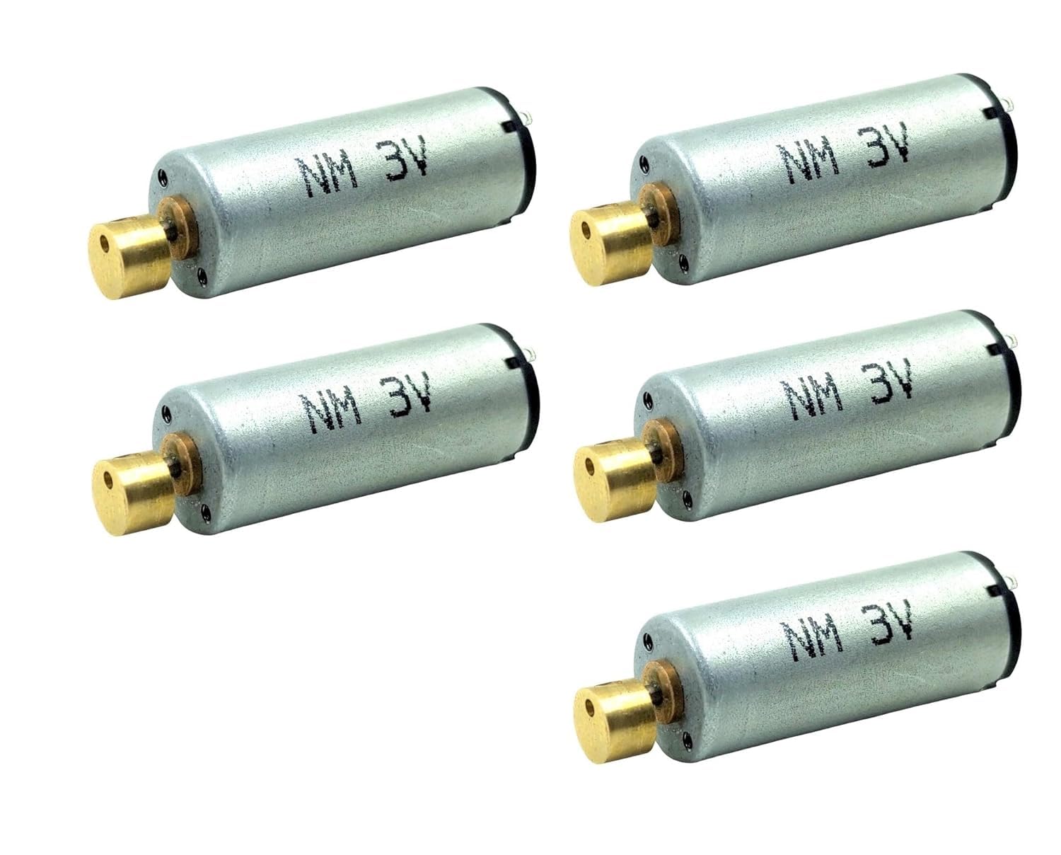 ESHMEET LIGHTING HUB Mini Coreless Vibration DC Motors, 3V - 6V, 25000 RPM, 12x30 mm, for Toys and DIY Projects (PACK OF-5)-image-20