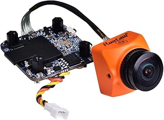 RunCam Split 3 Micro FPV Camera FOV 165 Degree DC 5-20V M12 Lens 1080P HD Recording WDR NTSC PAL Switchable for FPV Racing Drone, Orange