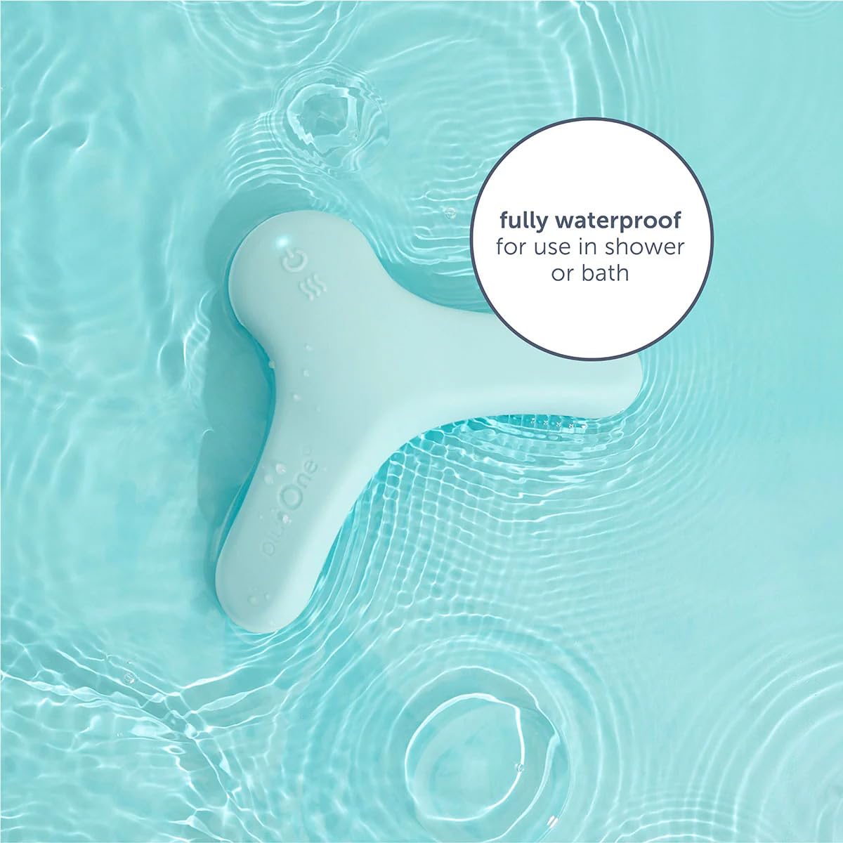 plusOne Breast Body Warming Lactation Massager, 5 Modes