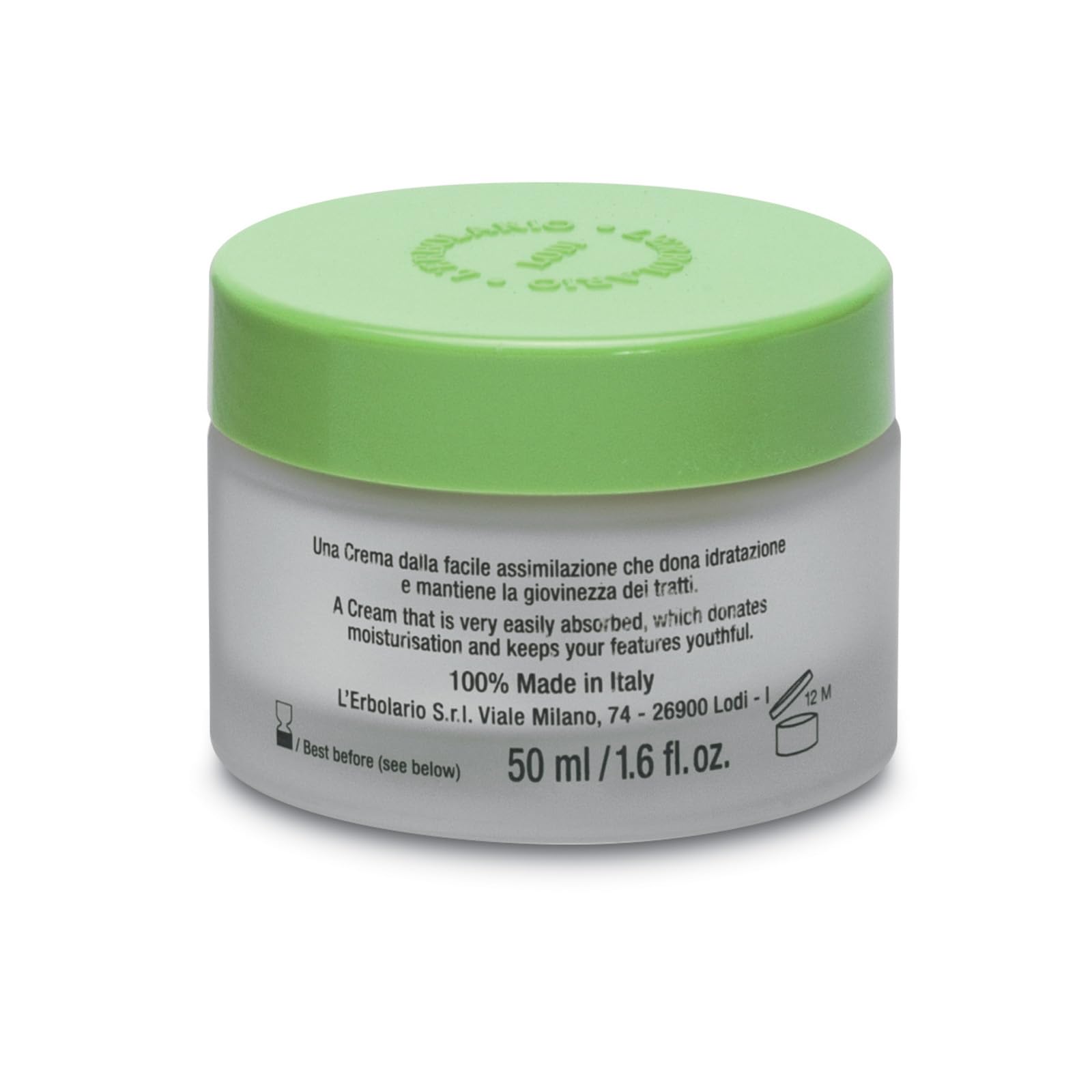 Crema viso idratante all'elicriso e all'aloe 50 ml