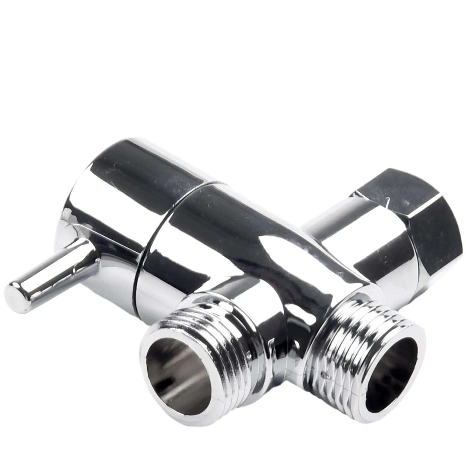 Déviateur de douche 3 voies avec connecteur en laiton 1/2 pour mitigeur