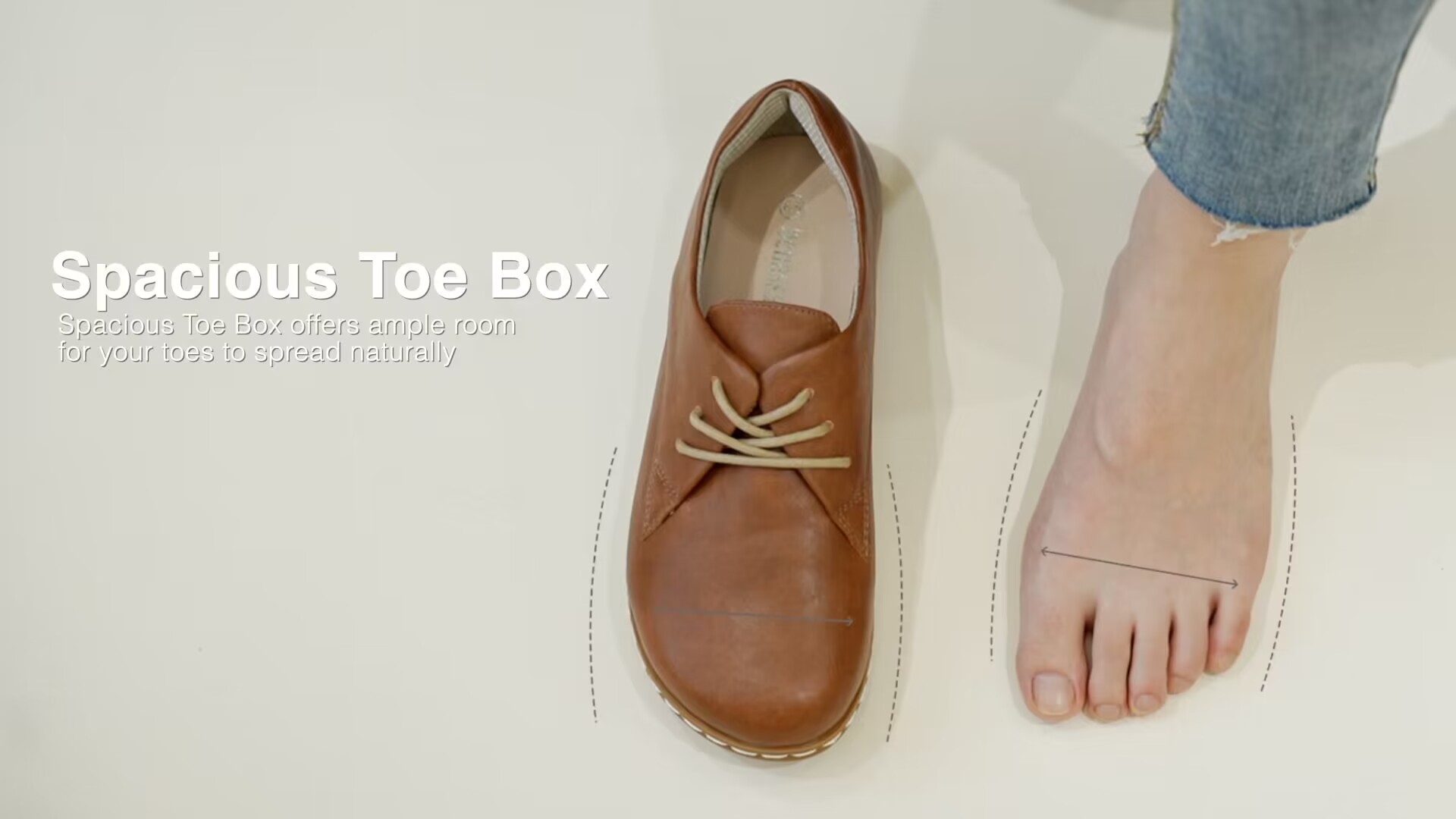 Amazon.com | benassal Women Barefoot Dress Shoes Wide Toe Box Shoes Oxfords  (5,Brown) | Oxfords