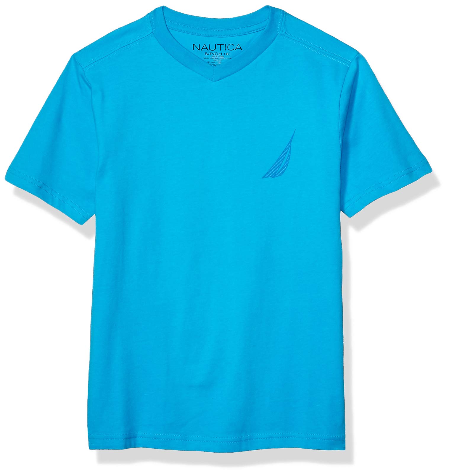 Nautica Boys' Short Sleeve Solid V-Neck T-Shirt — view 13