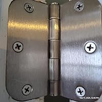 3.5" Door Hinges, 5/8" Radius photo review