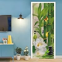 Vista 70 de 3D Pegatina de pared adhesiva para puerta - Poster de película de escaleras antiguas Premium PVC impermeable para pared de dormitorio y sala