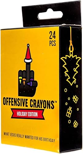 Miniatura 7 de Milktoast Brands Paquete de crayones ofensivos para adultos, 5 juegos de regalo de broma (juego de 5 piezas)