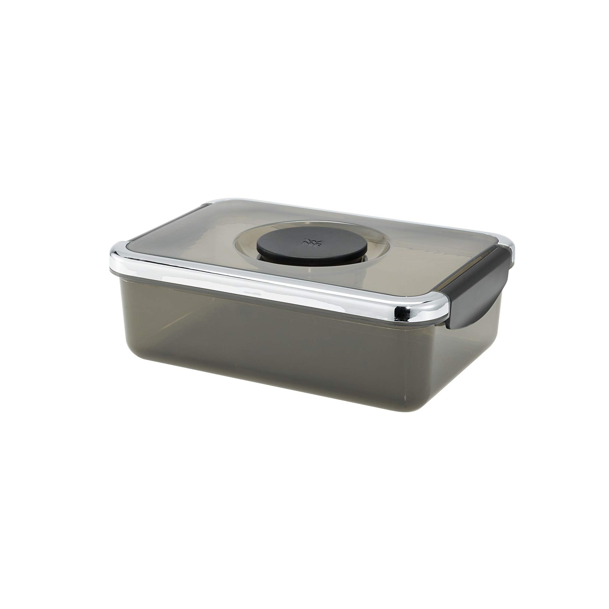 WMF Kitchenminis - Rallador Eléctrico con Accesorios Salad-To-Go, 150 W, Cromargan, 2 Velocidades, Negro/Plateado