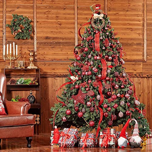 image for XmasExp 16ct Christmas Balls Ornaments - Shatterproof Large Hanging Ba