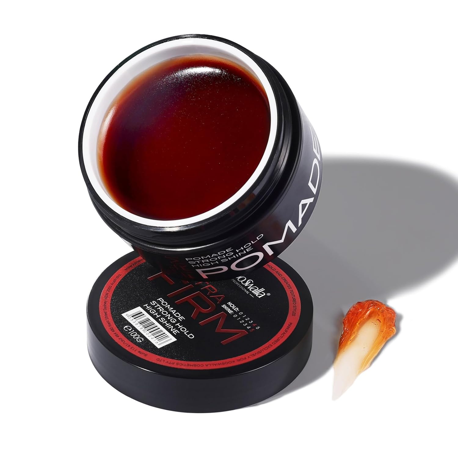 Hair Pomade for Men, High Shine Long Last Mens Hair Styling Gel Pomade Strong Hold for All Hair Types with Natural Ingredient 100g Hair Pomade for Men, High Shine Long Last Mens Hair Styling Gel Pomade Strong Hold for All Hair Types with Natural Ingredient 100g