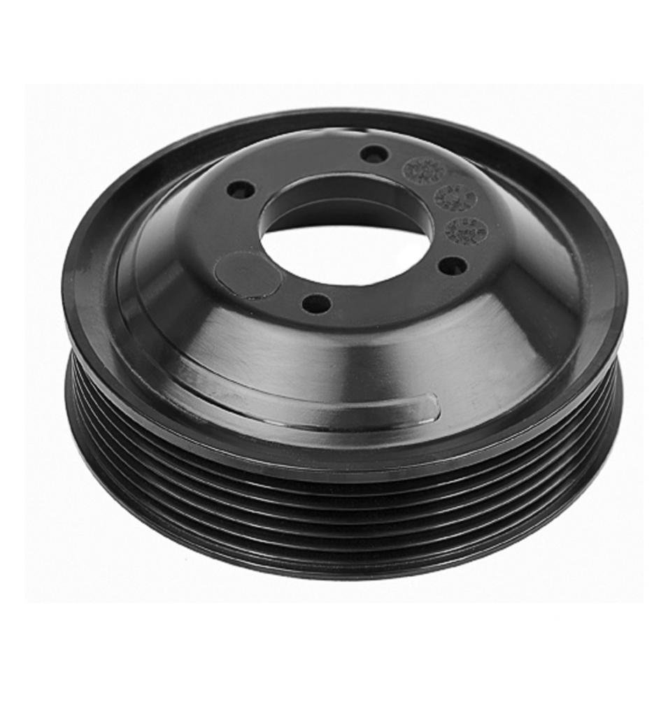 Amazon.com: 11511436590 HEAVY DUTY Aluminum Water Pump Pulley for  