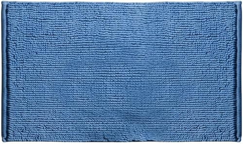 Miniatura 3 de Tapete absorbente antideslizante de 23.6 x 35.4 in extra denso de felpa corta para baño, cocina, alfombra de seguridad para remojo de agua, varios