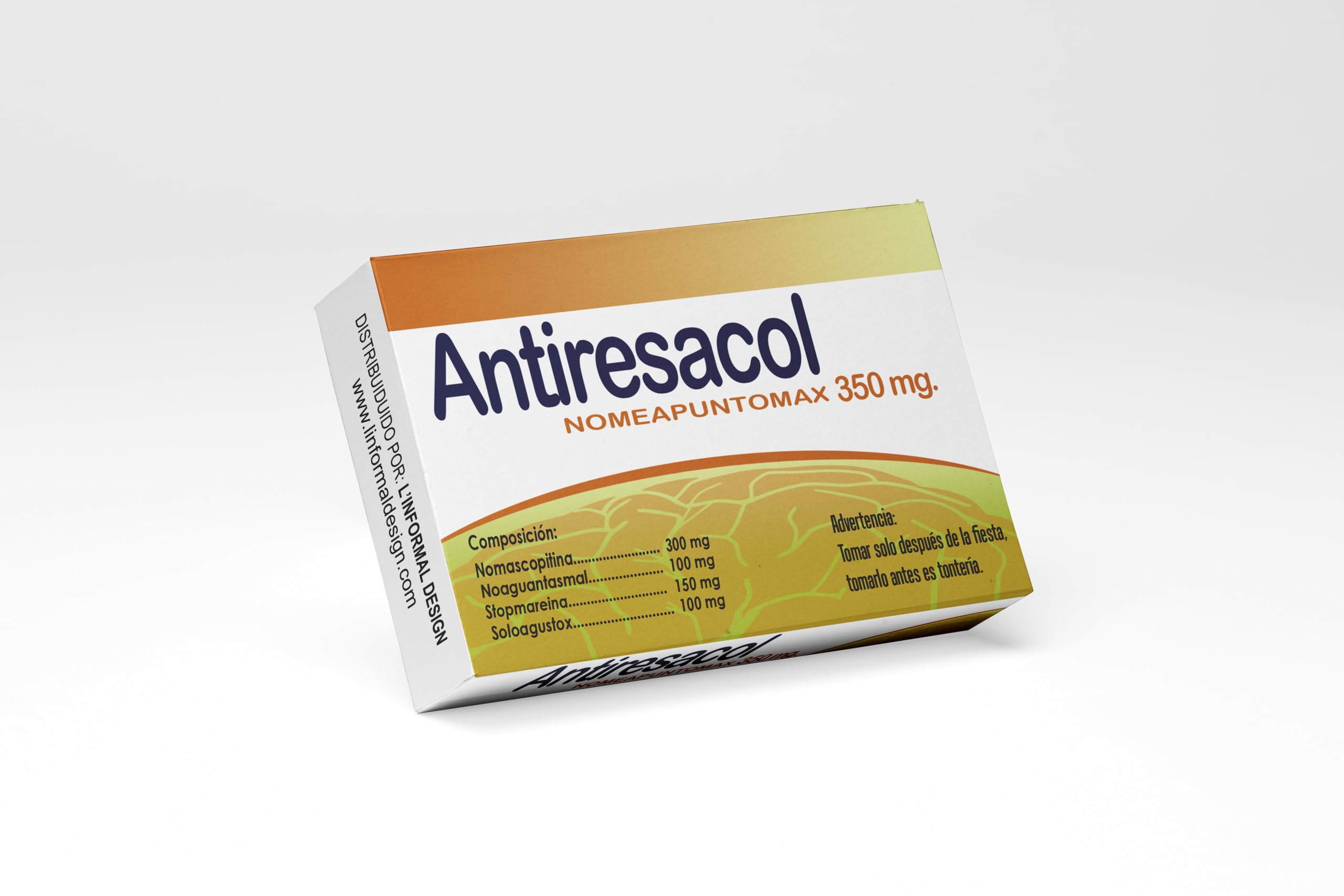LINFORMAL PHARMACOÑA antiresacol Caja Broma Caramelos Amigo Invisible 34 g
