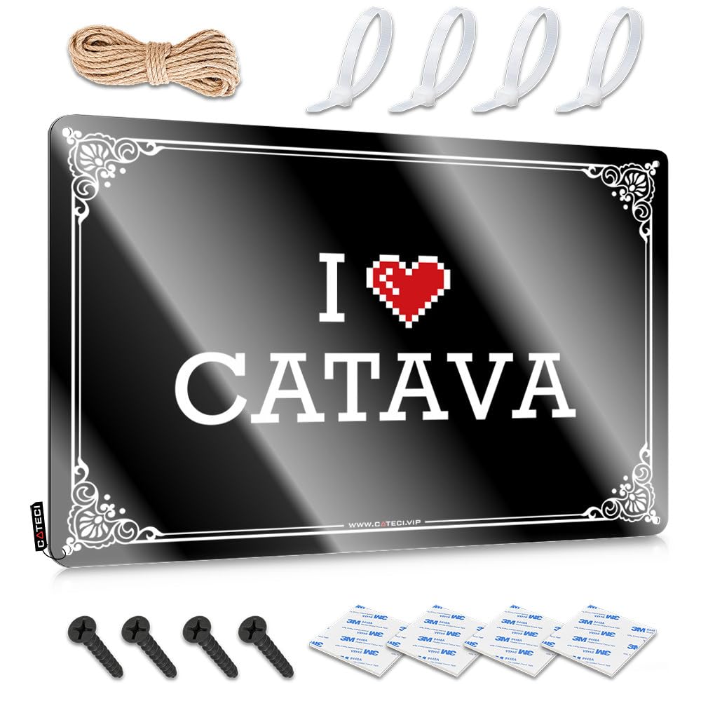 Fzfn Colour Decorations Soft Area Stunning I Love Catava For Pub - Gifts Customizable(30X40cm)