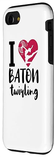 Miniatura 44 de Funda para iPhone 13 I Love Baton Twirling Majorette Baton Twirler