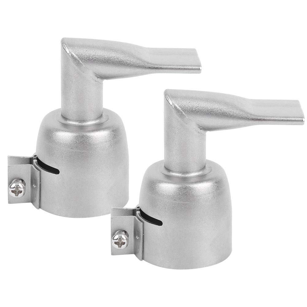 2 Sztuk 20mm 90 Stopni Kątowa Dysza Spawalnicza Hot Wiatrówka Dysza Spawalnicza Akcesoria Leister 40mm Dysza 90 11 * 10 * 5