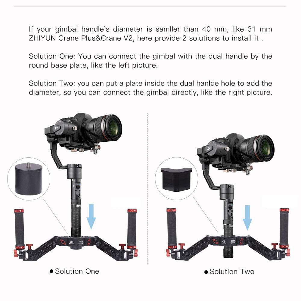 Stabilisateur Axe Z Avec Bras Amortisseur à Ressort - Pour Stabilisateurs Gopro/téléphone, Réduit Les Chocs Verticaux