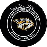 Viktor Arvidsson autographed signed authentic puck NHL Nashville Predators PSA - Autographed NHL Pucks