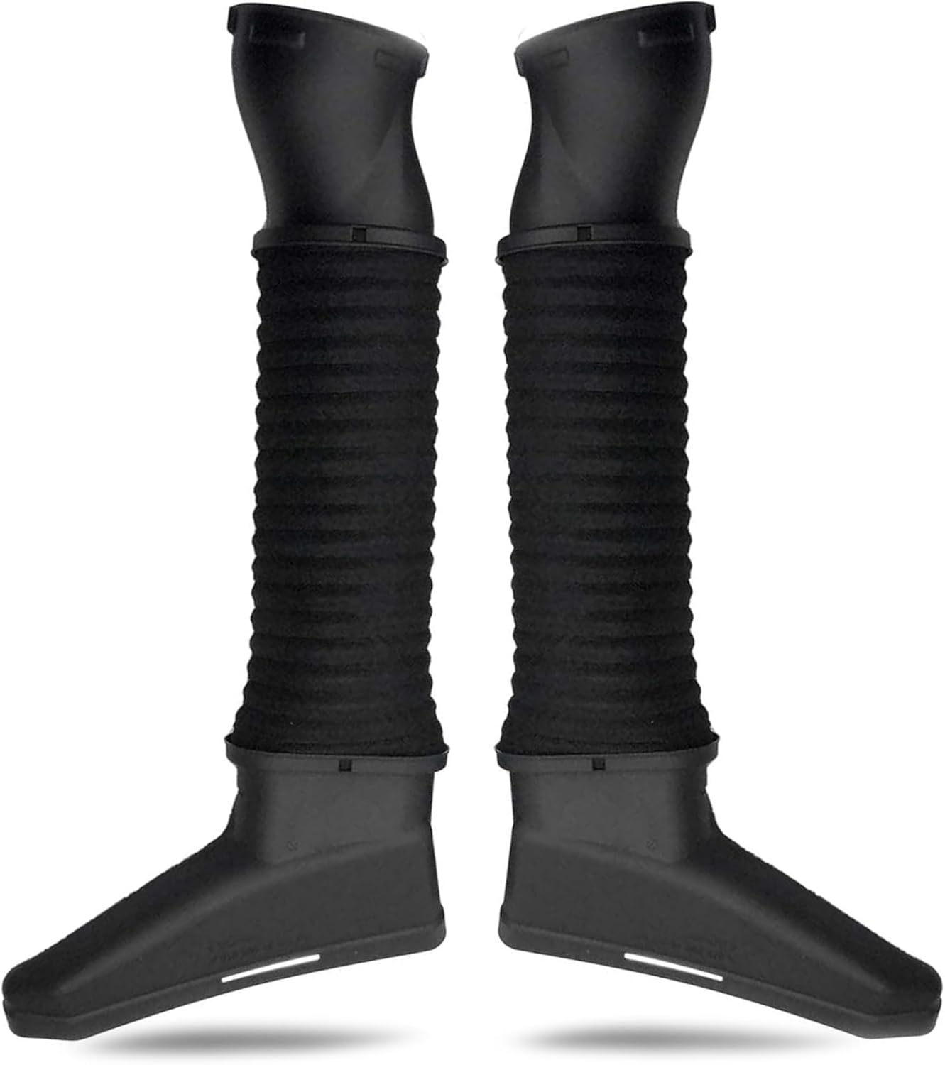 Pair of Air Cleaner Intake Duct Hose Compatible with Mercedes-Benz S550 4Matic 4.6L V8 2014-2017, S63 AMG Base 5.5L V8 W217 W222 2014 2015 2016 2017 2780904982 2780905082