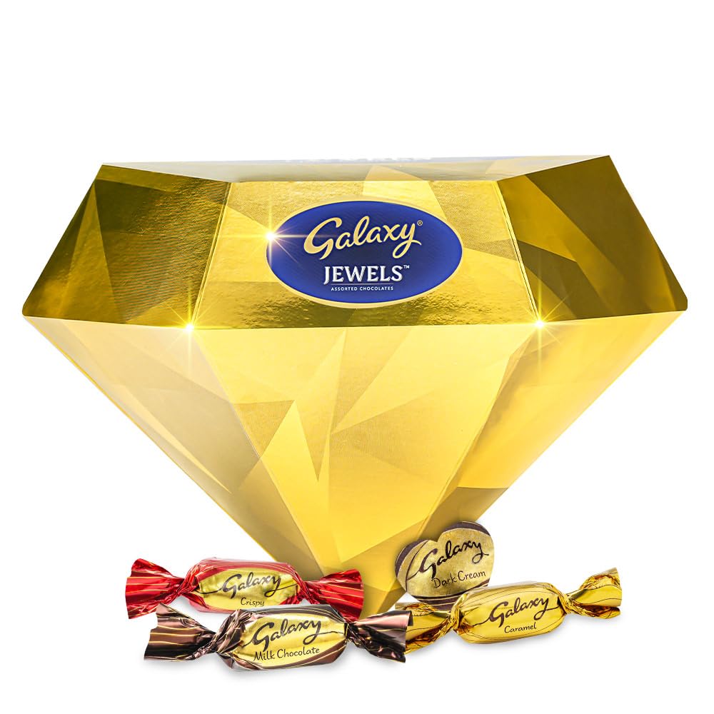 See full amazon price history chart for Galaxy Jewels Diamond Box Premium Chocolates, Pack of 10 Imported Chocolates, Crispy, Dark Cream, Milk & Caramel-Filled Chocolates, 88.5g Galaxy Jewels Diamond Box Premium Chocolates, Pack of 10 Imported Chocolates, Crispy, Dark Cream, Milk & Caramel-Filled Chocolates, 88.5g (B0D6VPVSP3) Amazon Price History, Amazon Price Tracker