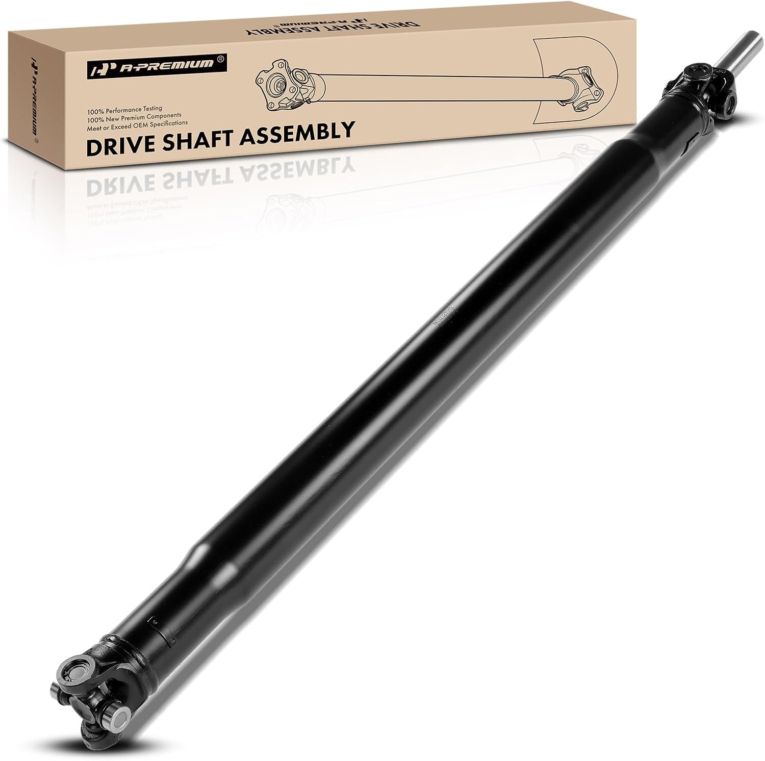 A-Premium Rear Drive Shaft Driveshaft Assembly Compatible with Chevrolet Blazer 1996-2005 & GMC Jimmy 1996-2004, 4.2L 4.3L, RWD, Replace# 15036991, 26051106, Complete Prop Shaft