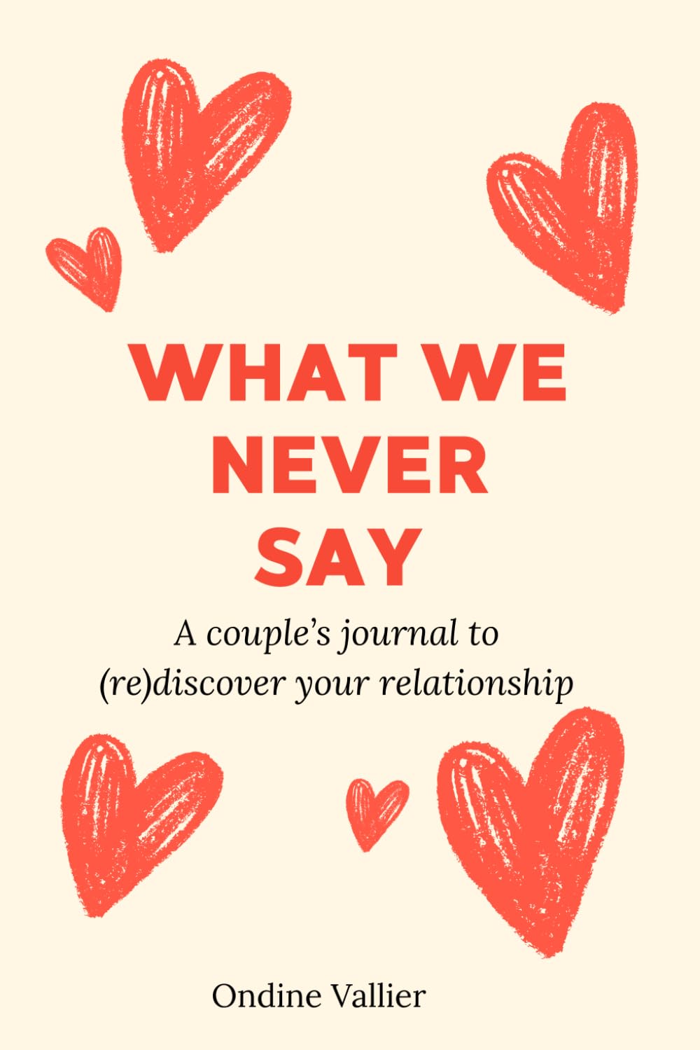 What we never say: A couple’s journal to (re)discover your relationship