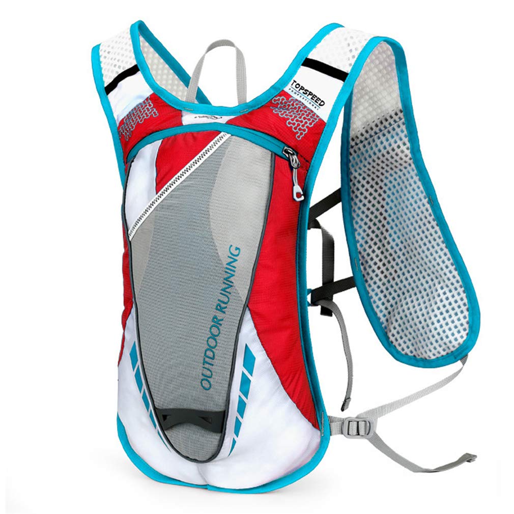 Zaino Ultra Leggero, Unisex Piccolo Zaino, Ultralight Bicicletta Daypack Sport Borse, Zaino Bici, Confortevole decompressione, USA per Il Riciclaggio, Corsa,B