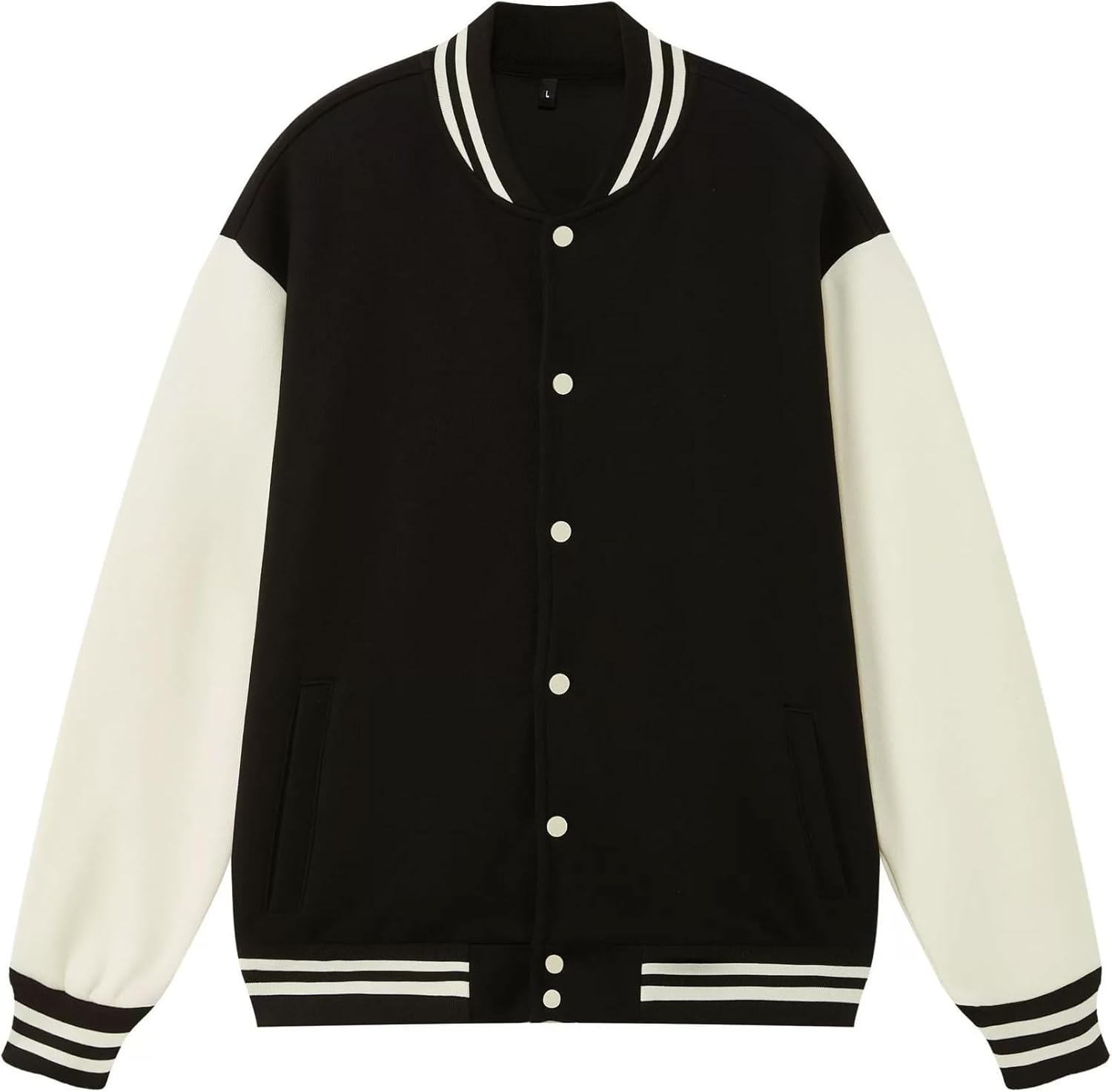 Men's Fashion Varsity Jacket Causal Cotton Blend Letterman Baseball Bomber Jackets