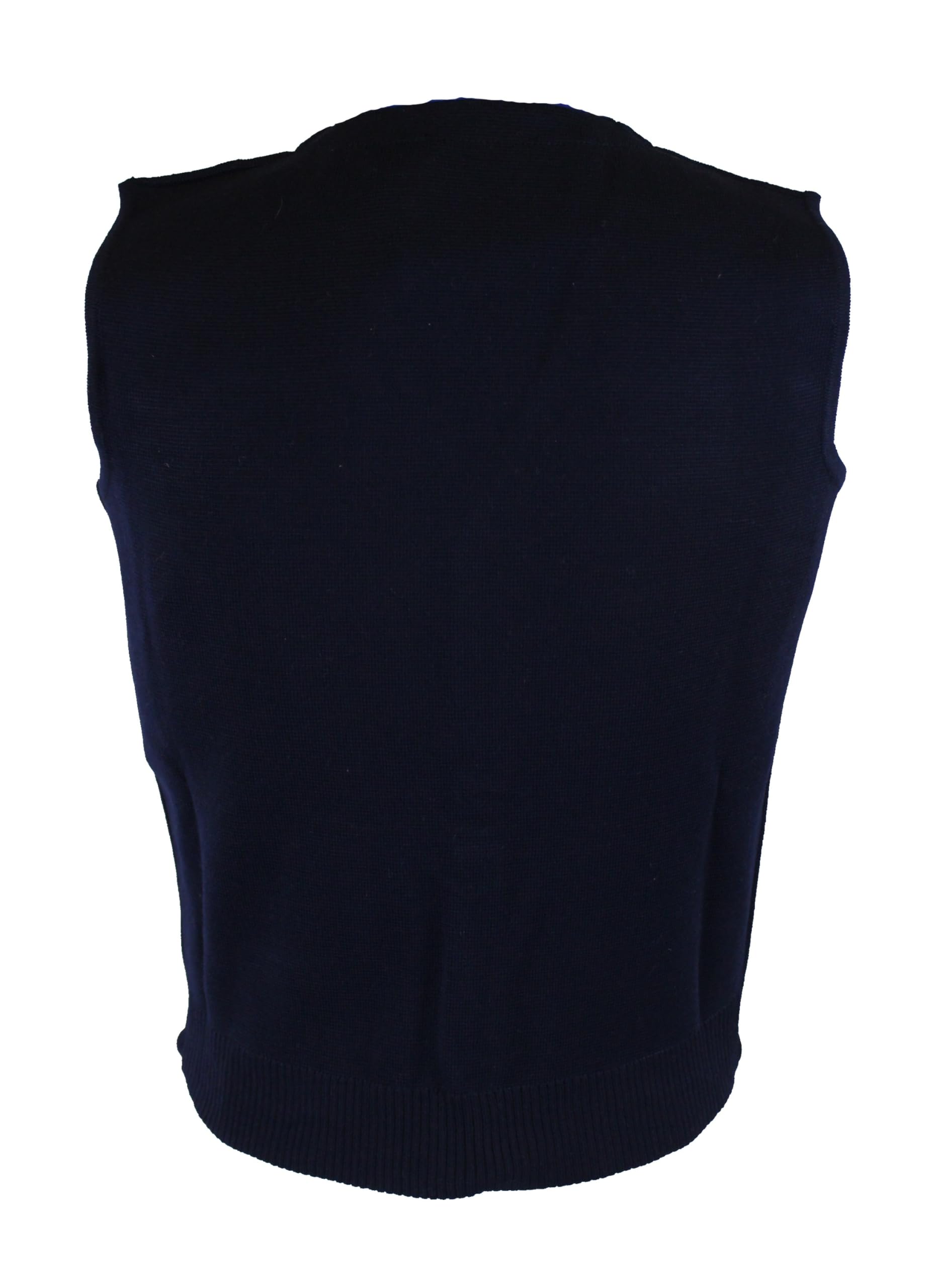 Gilet Uomo Lana di Alta Qualità Made in Italy (50% Lana Merinos) Panciotto Gilet Uomo Elegante, Capo Versatile e Sofisticato, per Ogni Occasione