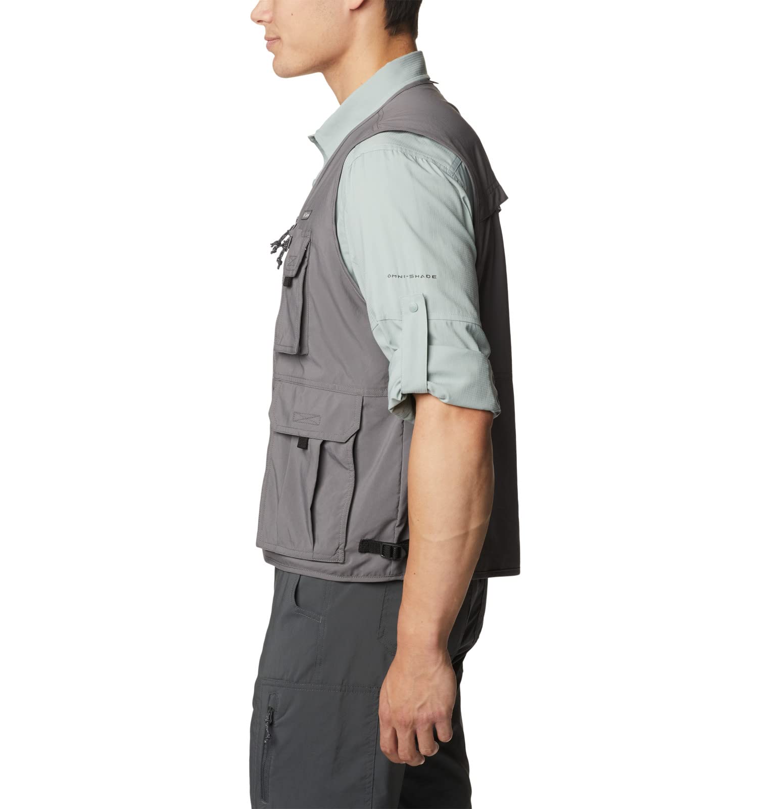 Columbia Silver Ridge Utility Vest, Chaleco Polar para Hombre