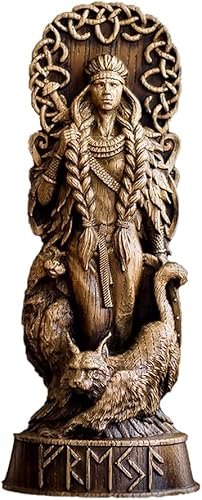 Dios nórdico Odin estatua, Odín, Thor, Loki, Freyja, Panteón de Escandinavia, Dios vikingo Mitología Figuras Ídolo, Altar de Dios nórdico para Zeus