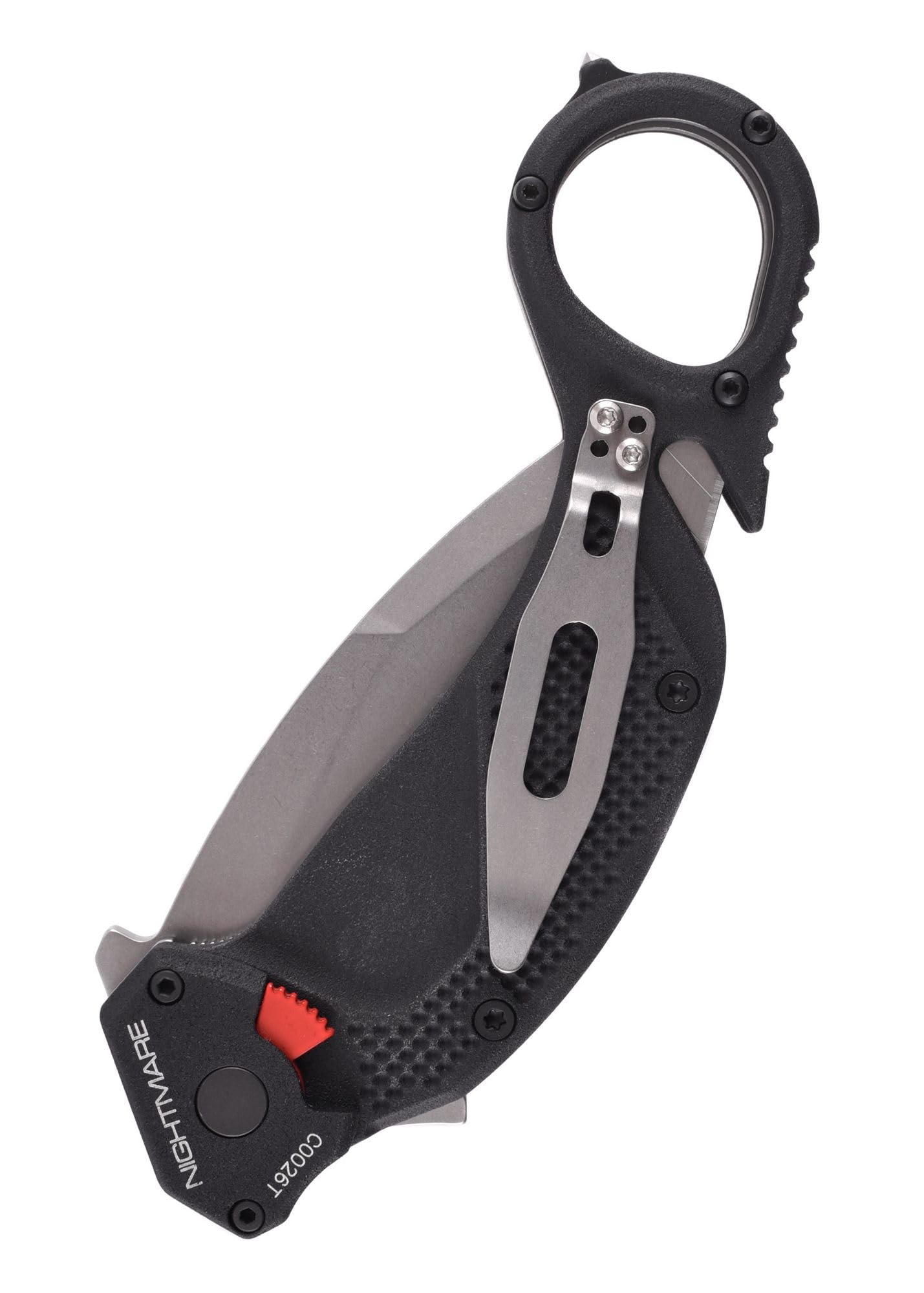 Extrema Ratio Nightmare Taschenmesser – Stonewashed, Survival-Messer | Ab 18 Jahren, Für Outdoor & Jagd