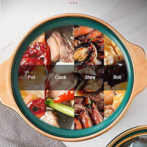 Casserole avec Couvercle en céramique évitant les aliments attachés
