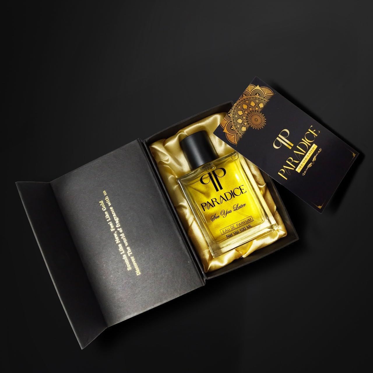 Paradice See You Later Eau de Parfum | 12 Hr Long Lasting Perfume | Musky & Woody Fragrance | 100ml Unisex Perfume Spray | Premium Gift Box | For Men & Women-image-7