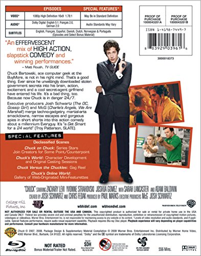 Image of Chuck: The Complete First Season (BD)