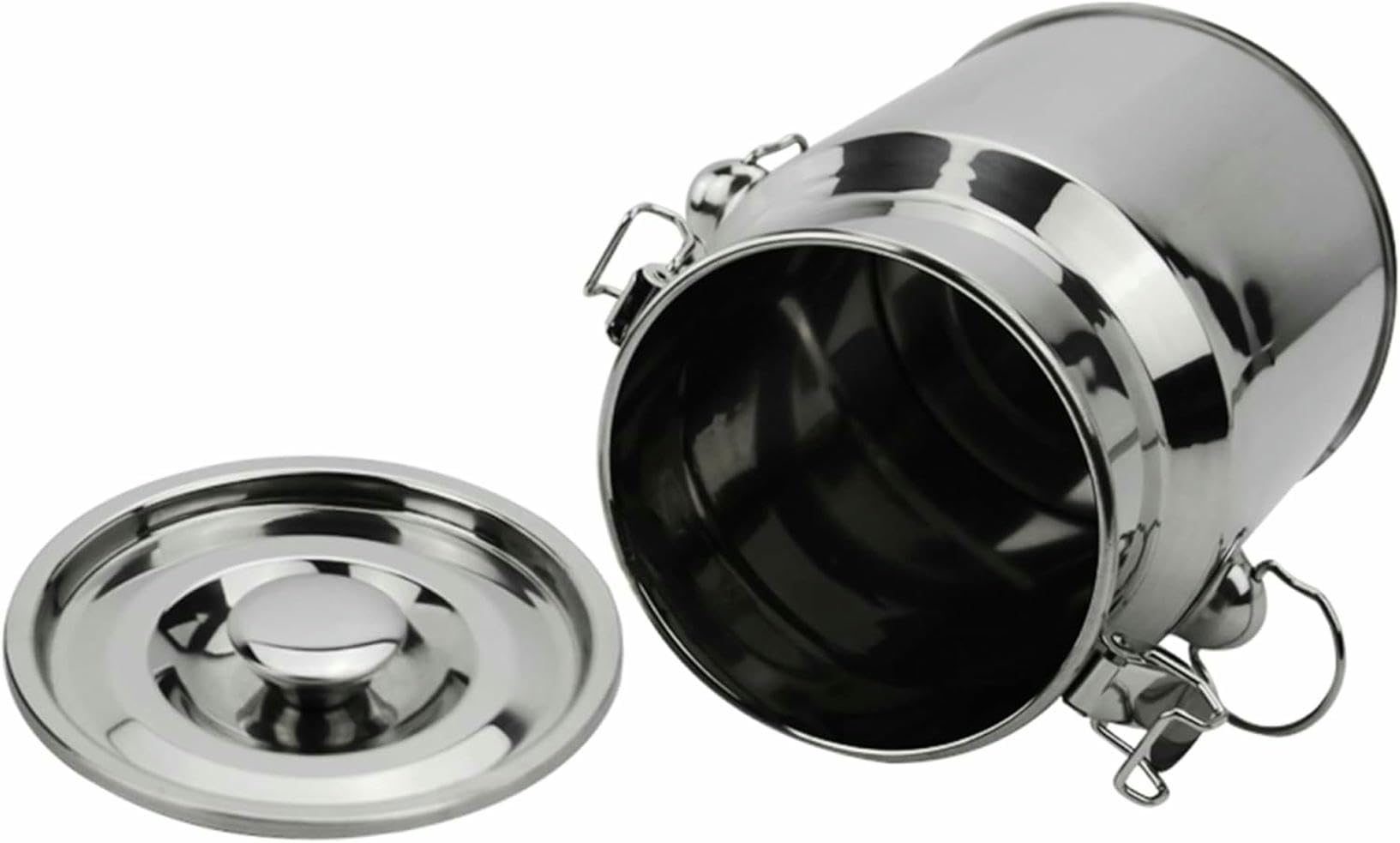 Pichet fourre-tout d\'eau en inox et réservoir hermétique pour lait et vin