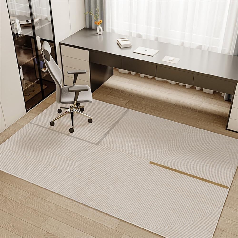 SSDDLZEQ Premium durable range Office Chair Mats, Suitable For Carpets And Hardwood Floors(Monotonous,80x120cm)