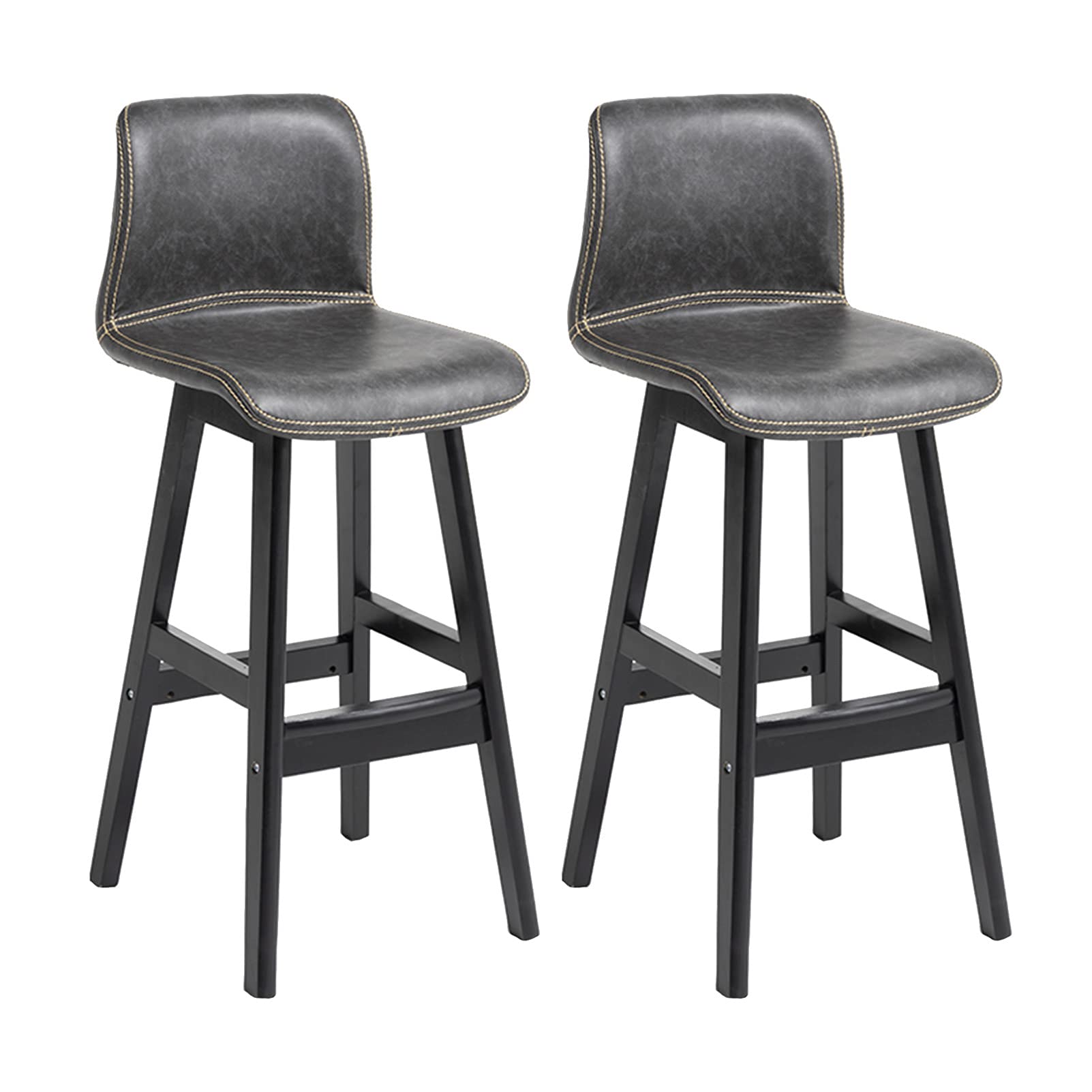 Tabourets de bar confortables pour soulager le dos autour du comptoir