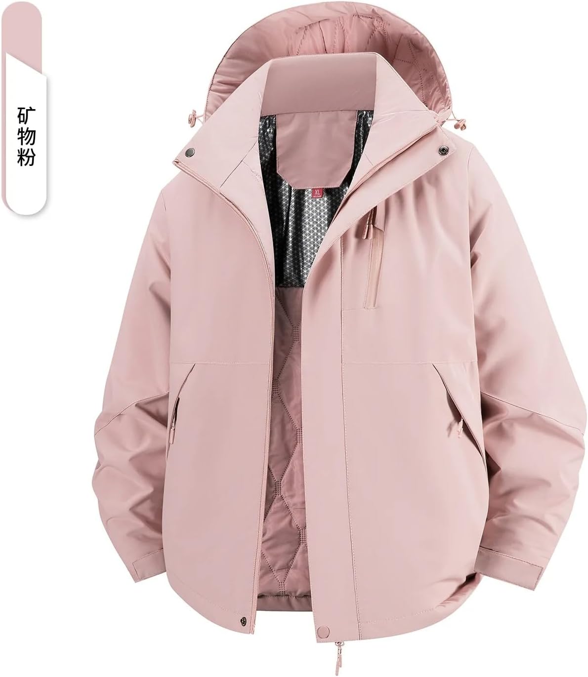 Men Jacket Autumn Spring Hooded Coat Sports Hiking Camping Outerwear